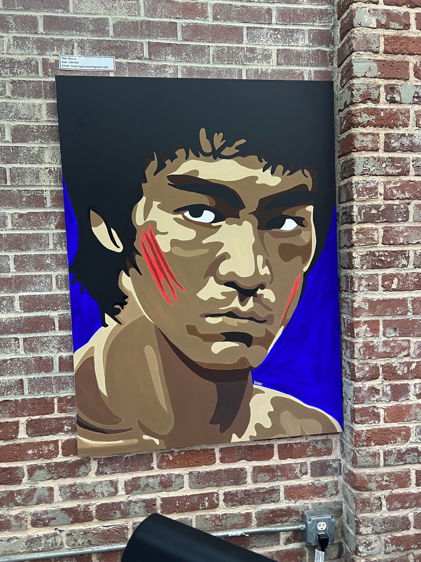 BRUCE LEE 36 X 48